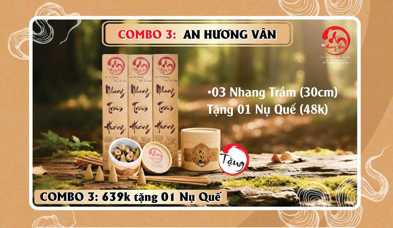 Combo 3: An Hương Vân