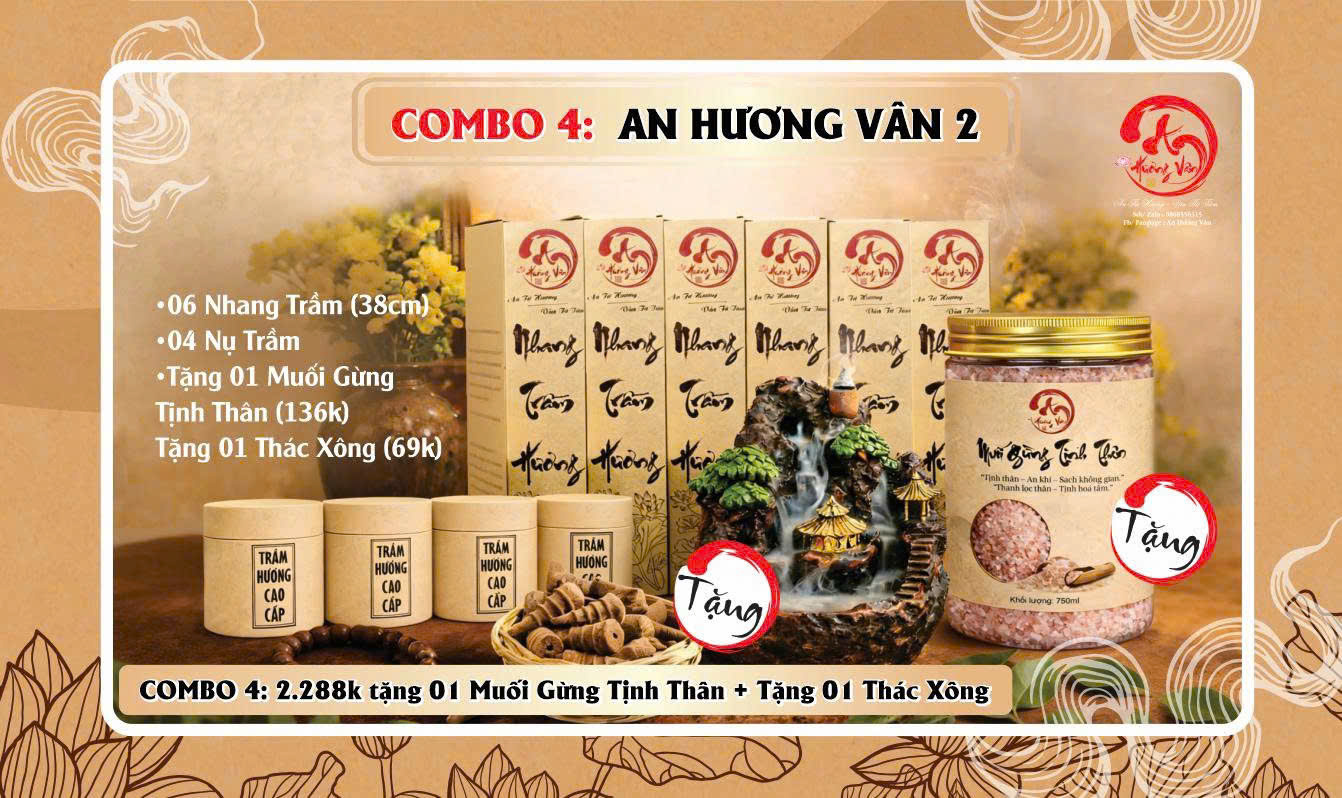 Combo 4: An Hương Vân 2
